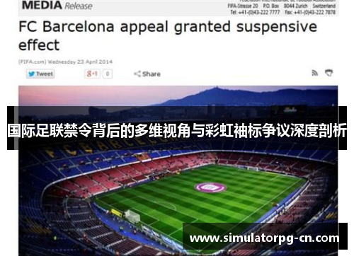 国际足联禁令背后的多维视角与彩虹袖标争议深度剖析