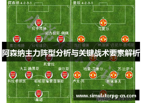 阿森纳主力阵型分析与关键战术要素解析